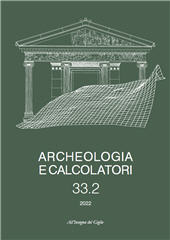 Fascicolo, Archeologia e calcolatori : 33, 2, 2022, All'insegna del giglio