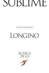 E-book, Acerca de lo sublime, Alianza Editorial