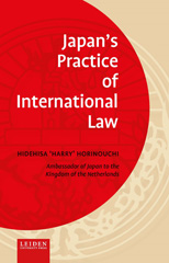 E-book, Japan's Practice of International Law, Amsterdam University Press