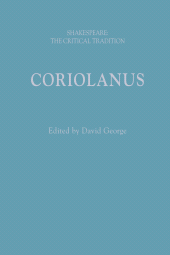 E-book, Coriolanus : Shakespeare: The Critical Tradition, The Arden Shakespeare