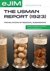 eBook, The Usman Report (1923) : Translations of Regional Submissions, Barkhuis