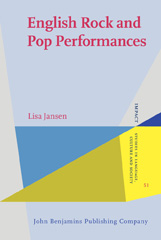 E-book, English Rock and Pop Performances, Jansen, Lisa, John Benjamins Publishing Company