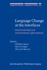E-book, Language Change at the Interfaces, John Benjamins Publishing Company