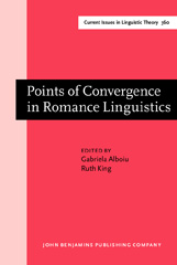E-book, Points of Convergence in Romance Linguistics, John Benjamins Publishing Company