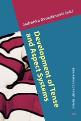 E-book, Development of Tense and Aspect Systems, John Benjamins Publishing Company