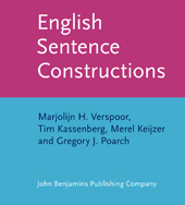 E-book, English Sentence Constructions, John Benjamins Publishing Company