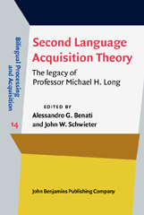 E-book, Second Language Acquisition Theory, John Benjamins Publishing Company