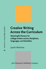 E-book, Creative Writing Across the Curriculum, John Benjamins Publishing Company