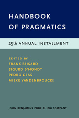 eBook, Handbook of Pragmatics, John Benjamins Publishing Company