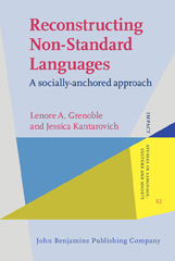 E-book, Reconstructing Non-Standard Languages, John Benjamins Publishing Company