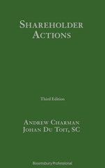 E-book, Shareholder Actions, Bloomsbury Publishing