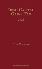 E-book, Irish Capital Gains Tax 2022, Bloomsbury Publishing