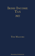 E-book, Irish Income Tax 2022, Bloomsbury Publishing