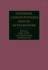 E-book, National Constitutions and EU Integration, Bloomsbury Publishing