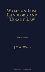 E-book, Wylie on Irish Landlord and Tenant Law, Bloomsbury Publishing