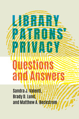 eBook, Library Patrons' Privacy, Valenti, Sandra J., Bloomsbury Publishing