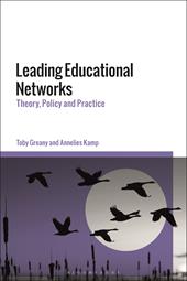 eBook, Leading Educational Networks : Theory, Policy and Practice, Bloomsbury Publishing