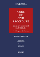 E-book, Code of Civil Procedure : Selected Sections and the NCC Rules, Koninklijke Boom uitgevers