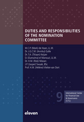 E-book, Duties and Responsibilities of the Nomination Committee, Koninklijke Boom uitgevers