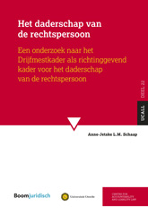 E-book, Het daderschap van de rechtspersoon : Een onderzoek naar het Drijfmestkader als richtinggevend kader voor het daderschap van de rechtspersoon, Koninklijke Boom uitgevers