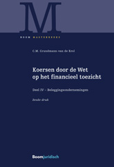 E-book, Koersen door de Wet op het financieel toezicht (deel 4) : Deel IV - Beleggingsondernemingen, Koninklijke Boom uitgevers