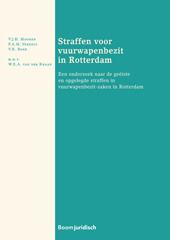 E-book, Straffen voor vuurwapenbezit in Rotterdam : Een onderzoek naar de geëiste en opgelegde straffen in vuurwapenbezit-zaken in Rotterdam, Koninklijke Boom uitgevers