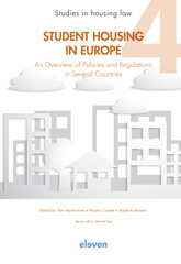 E-book, Student Housing in Europe : An Overview of Policies and Regulations in Several Countries, Koninklijke Boom uitgevers