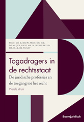 E-book, Togadragers in de rechtsstaat : De juridische professies en de toegang tot het recht, Koninklijke Boom uitgevers