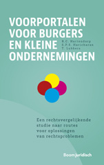 E-book, Voorportalen voor burgers en kleine ondernemingen : Een rechtsvergelijkende studie naar routes voor oplossingen van rechtsproblemen, Koninklijke Boom uitgevers