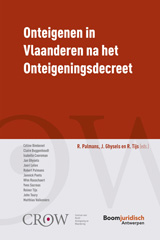 E-book, Onteigenen in Vlaanderen na het Onteigeningsdecreet, Koninklijke Boom uitgevers