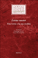 E-book, Livius noster : Tito Livio e la sua eredità, Brepols Publishers