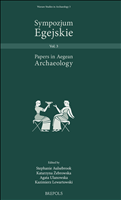 eBook, Sympozjum Egejskie : Papers in Aegean Archaeology 3, Brepols Publishers
