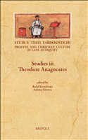 E-book, Studies in Theodore Anagnostes, Brepols Publishers