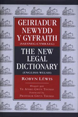 E-book, Geiriadur Newydd y Gyfraith / The New Legal Dictionary, Casemate