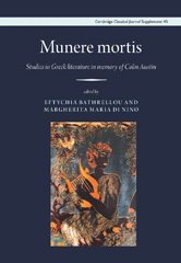 E-book, Munere mortis : Studies in Greek literature in memory of Colin Austin, Casemate Group