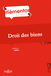 E-book, Droit des biens, Éditions Dalloz