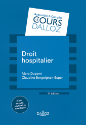 E-book, Droit hospitalier, Éditions Dalloz