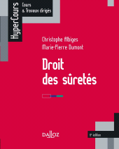 E-book, Droit des sûretés, Albiges, Christophe, Éditions Dalloz