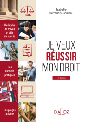 E-book, Je veux réussir mon droit 13ed, Éditions Dalloz