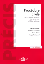 E-book, Procédure civile : Droit commun et spécial du procès civil, MARD et arbitrage, Éditions Dalloz