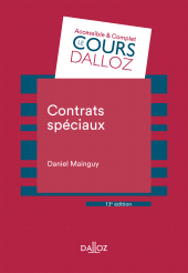 E-book, Contrats spéciaux., Éditions Dalloz