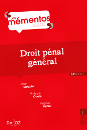 E-book, Droit pénal général, Éditions Dalloz