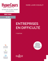 E-book, Entreprises en difficulté, Éditions Dalloz