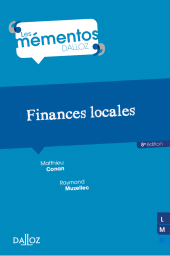 E-book, Finances locales., Éditions Dalloz