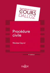 E-book, Procédure civile, Éditions Dalloz