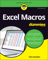 E-book, Excel Macros For Dummies, Kusleika, Dick, For Dummies