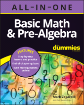 E-book, Basic Math & Pre-Algebra All-in-One For Dummies (+ Chapter Quizzes Online), For Dummies
