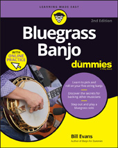 E-book, Bluegrass Banjo For Dummies : Book + Online Video & Audio Instruction, For Dummies
