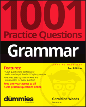 E-book, Grammar : 1001 Practice Questions For Dummies (+ Free Online Practice), For Dummies