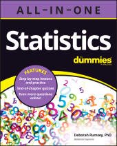 E-book, Statistics All-in-One For Dummies, For Dummies